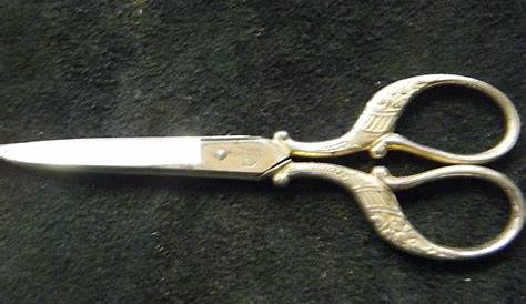 Vintage Decorative Scissors by D. Peres Solingen Germany