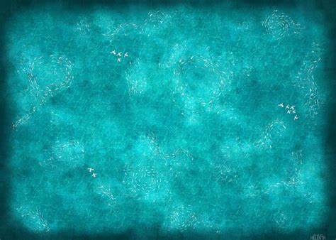 D&D Ocean Battle Map