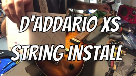 D'addario String Install