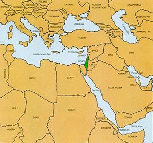 Döda Havet Karta Karta östkusten