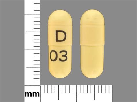 d 03 yellow pill