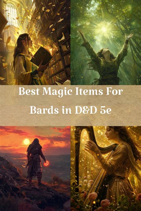 D D Best Items For Bards