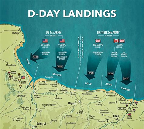 d day beaches near caen
