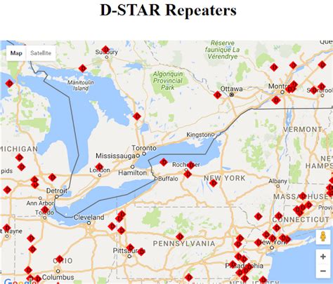 d-star repeaters near me frequency