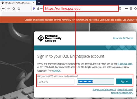 d2l brightspace log in