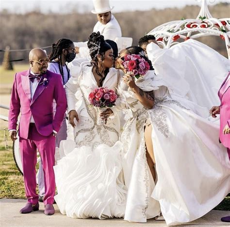 Da Brat Marries 'Twin Flame' Judy Dupart on 2/22/22 See Wedding Photos