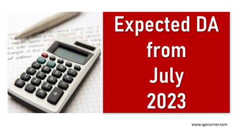 da expected from july 2023