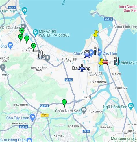 da nang google maps