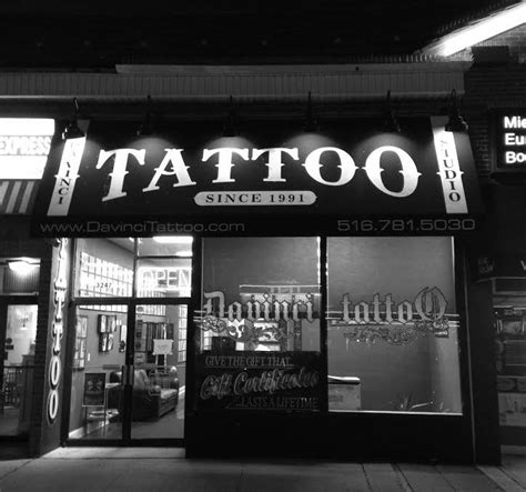 Controversial Da Vinci Tattoo Shop References