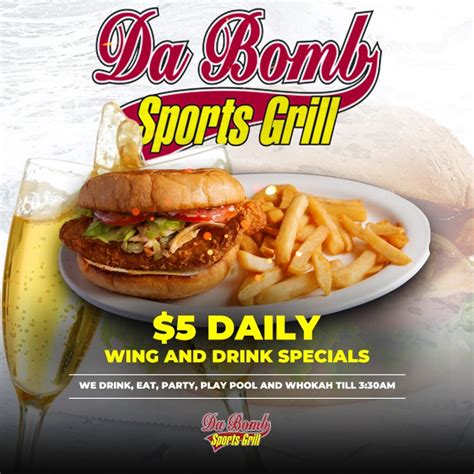 DaBomb Sports Grill In Lithonia Local Bar And Restaurant