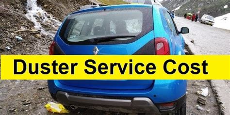 dacia duster first service cost