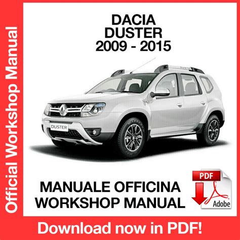 dacia duster workshop manual