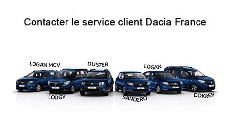 dacia france service client