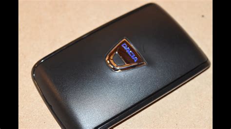 dacia key fob battery replacement