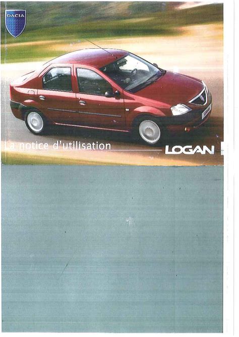 dacia logan bedienungsanleitung deutsch pdf