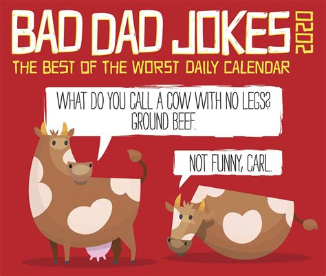 Essential Compendium of Dad Jokes 2021 Daily Calendar (Best Dad Humor