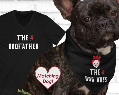 dad and dog matching shirts