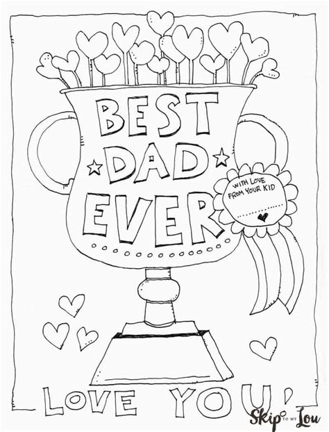 Dad Coloring Pages Printable