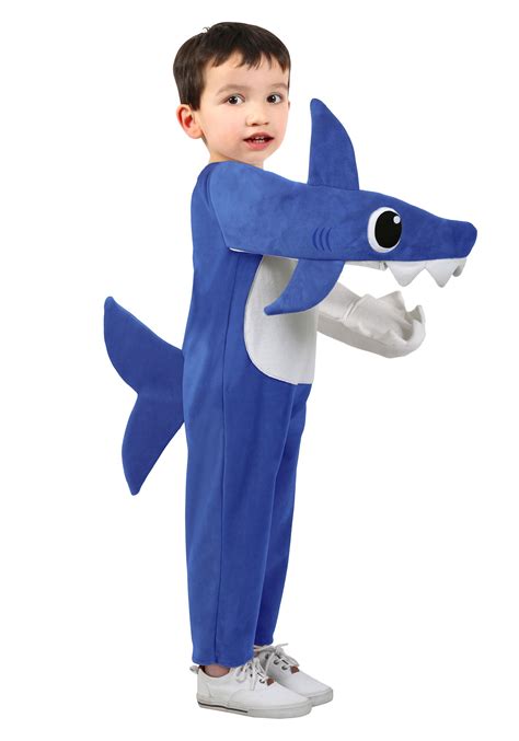 Daddy Shark Mascot Costume And Mother Shark Mascot Ocstume Fancy Dress