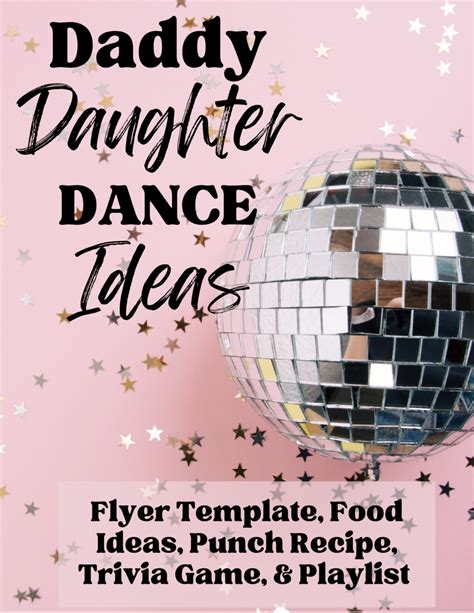 Daddy Daughter Dance Menu