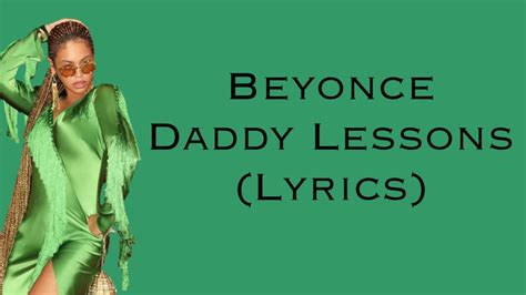 daddy lessons