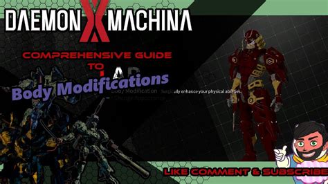 Daemon X Machina Mods