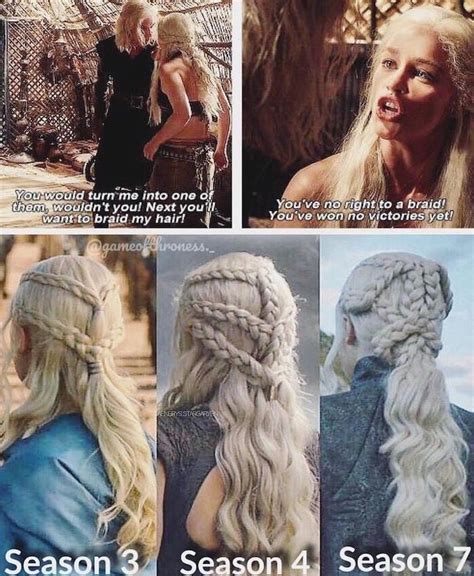 Daenerys Targaryen Hairstyles There S A Hidden Meaning Behind Daenerys Braids On Game Of