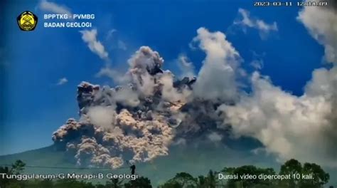 daerah yang terkena erupsi gunung merapi 2023