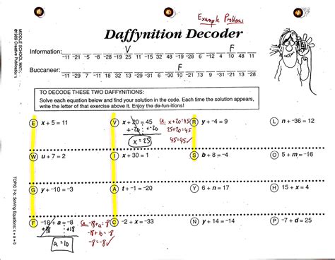 The Daffynition Decoder Answer Key: A Comprehensive Guide