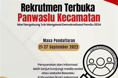 Daftar Gaji Bawaslu Kabupaten 2022 Berikut Gaji Bawaslu Kecamatan 2024
