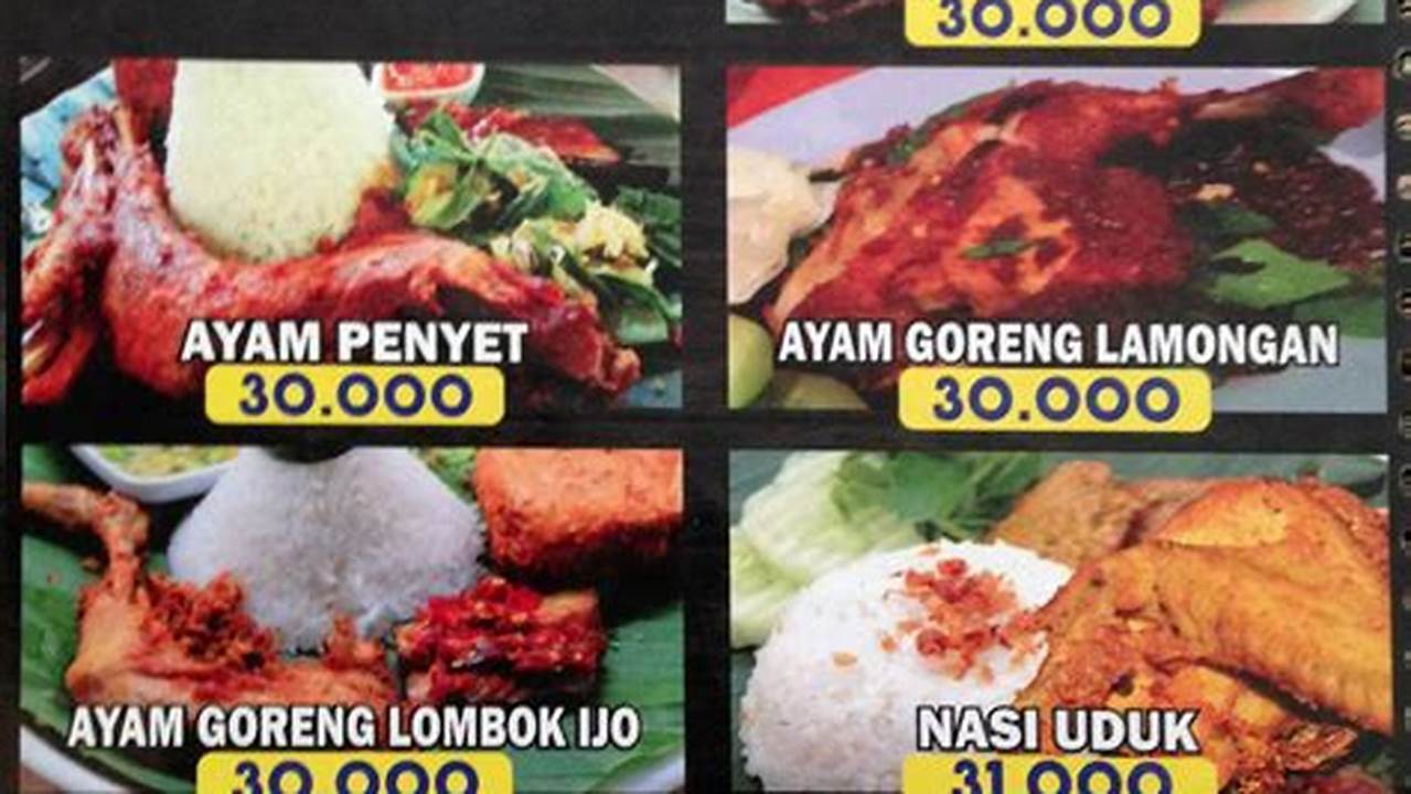 Temukan Rahasia Kuliner Ayam Bakar Wong Solo Jombang di Daftar Harga Spesial Ini