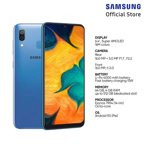 Daftar Harga Hp Samsung A30 Dan Spesifikasinya