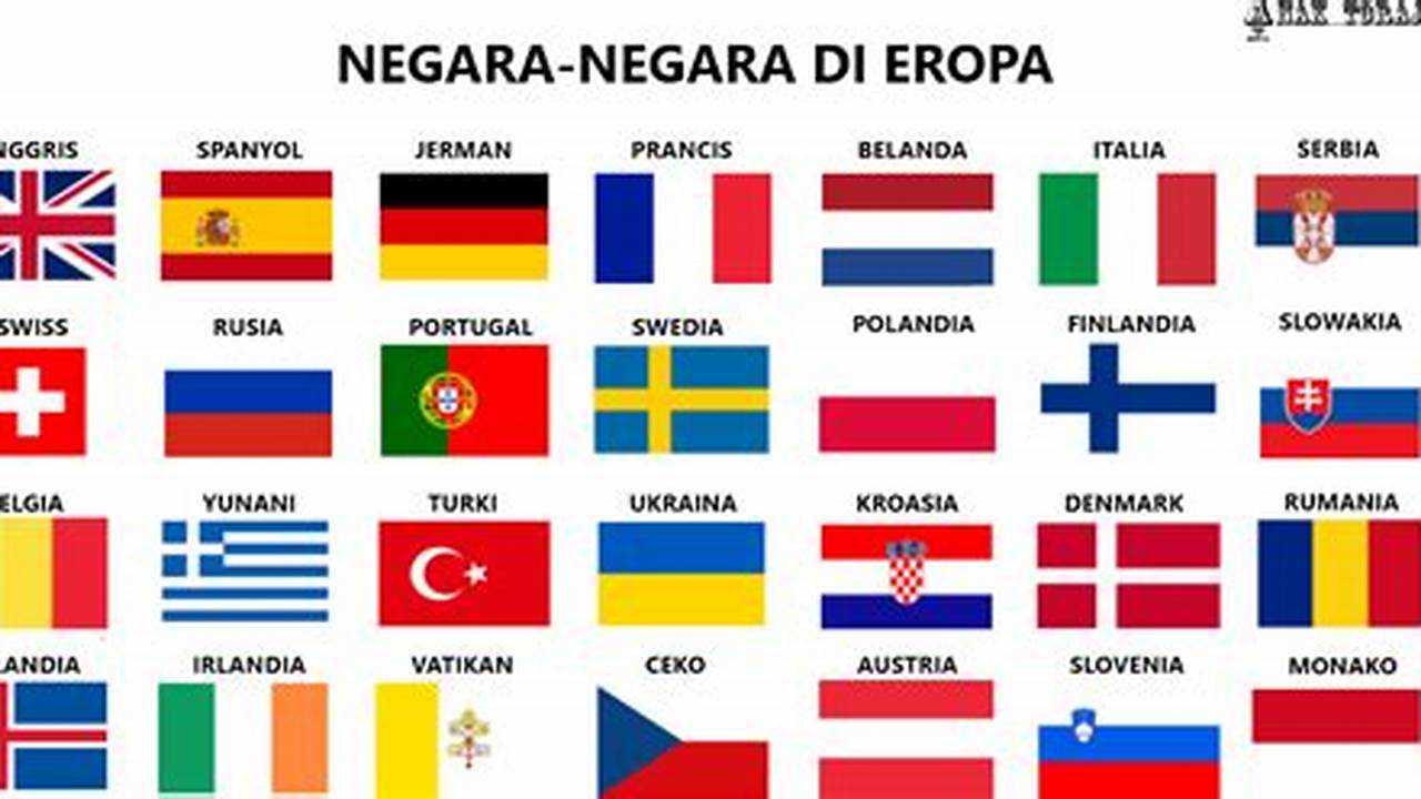 Daftar Negara Eropa: Mengenal Negara-Negara di Benua Biru