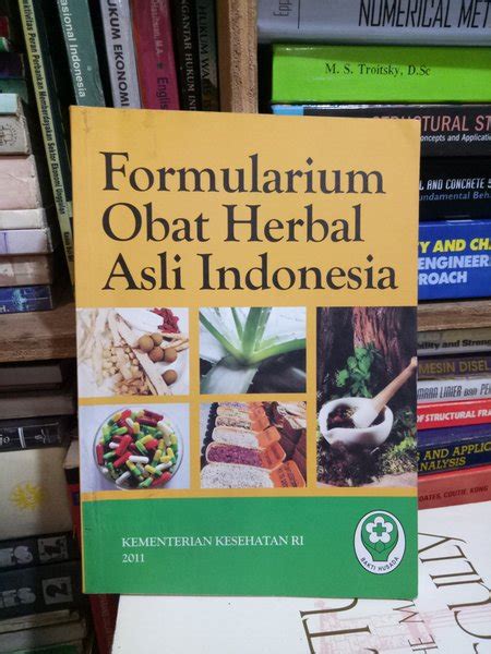 daftar pustaka formularium obat herbal asli indonesia