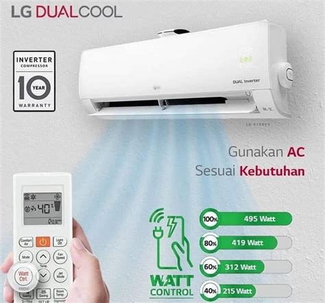 Daftar Harga AC LG Terbaru Aren Jaya Tangerang Selatan