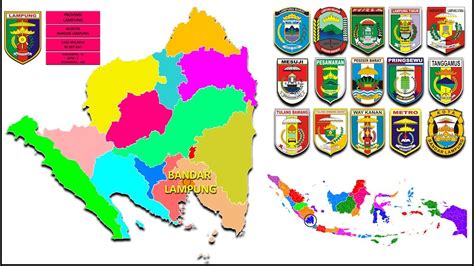 daftar kabupaten di provinsi lampung