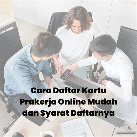 daftar kartu prakerja online