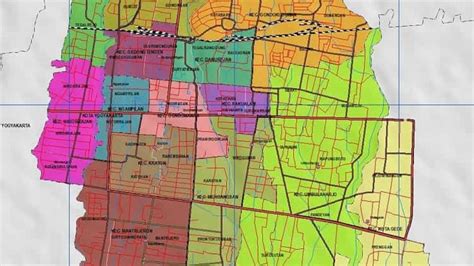 daftar kecamatan di yogyakarta