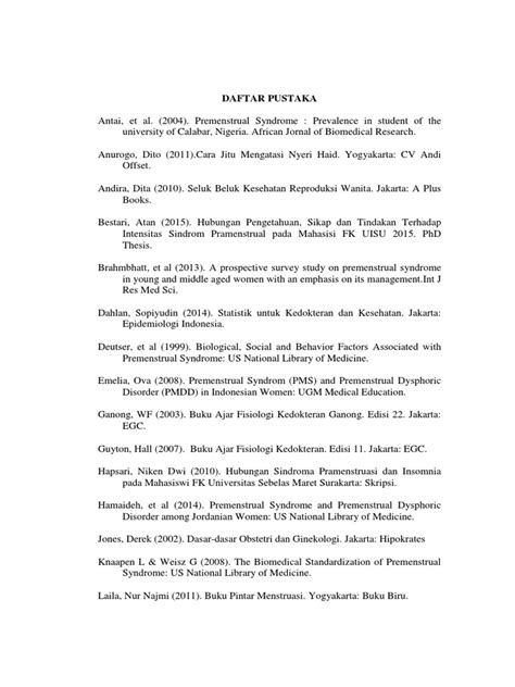 Cara Menulis dan Contoh Daftar Pustaka Lengkap dari Berbagai Sumber