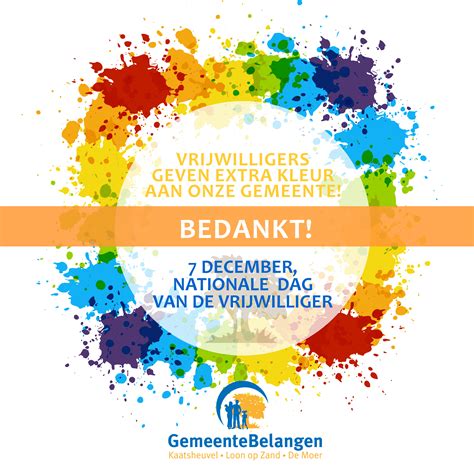 dag van de vrijwilliger 2024 belgie