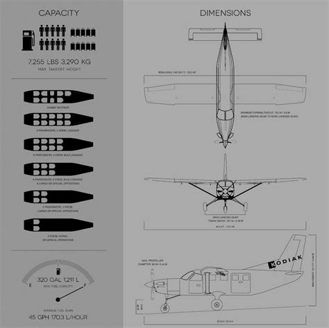 Daher Kodiak Dimensions