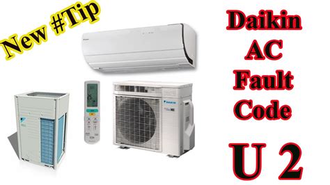 Daikin Air Conditioner Error Code U2