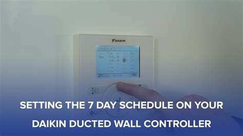 Daikin Wall Controller Fan Speed