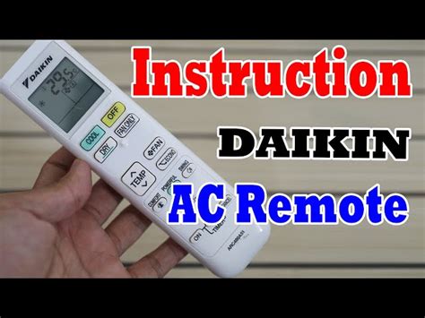 Daikin Mini Split Manual