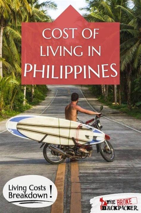 daily cost of living philippines