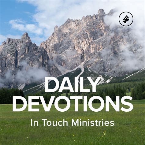 daily devotional intouch