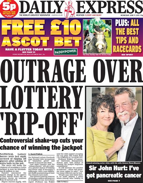 daily express lotto