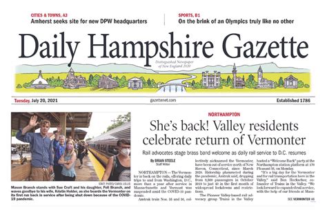 daily hampshire gazette town by town