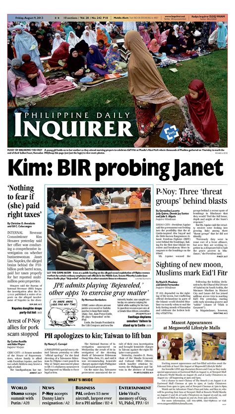 daily inquirer latest news