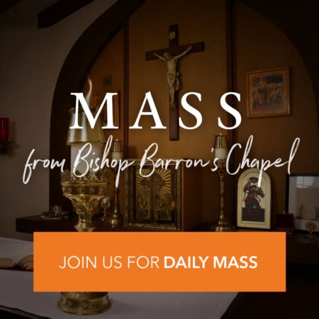 daily mass bishop barron